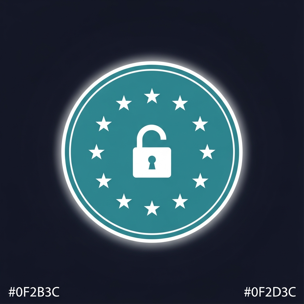 GDPR compliance framework badge